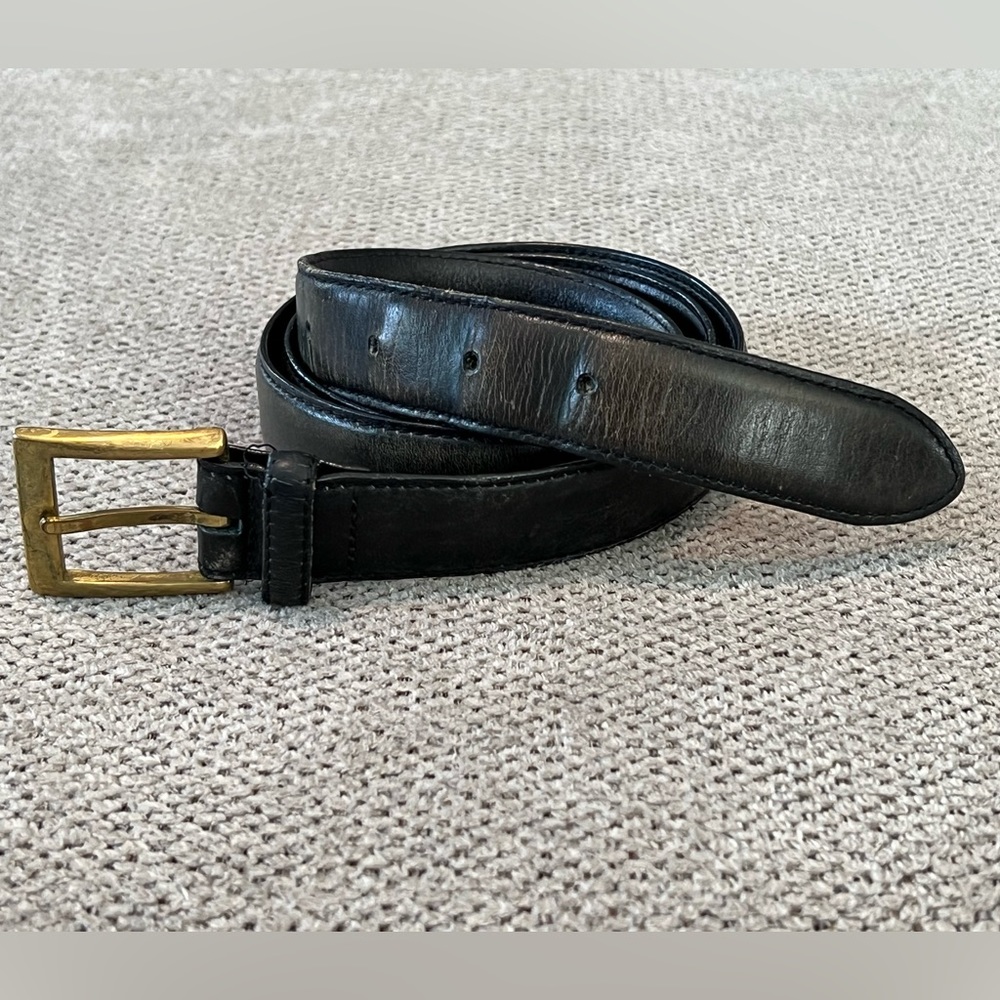 Vintage‎ Club Room Leather Belt 38